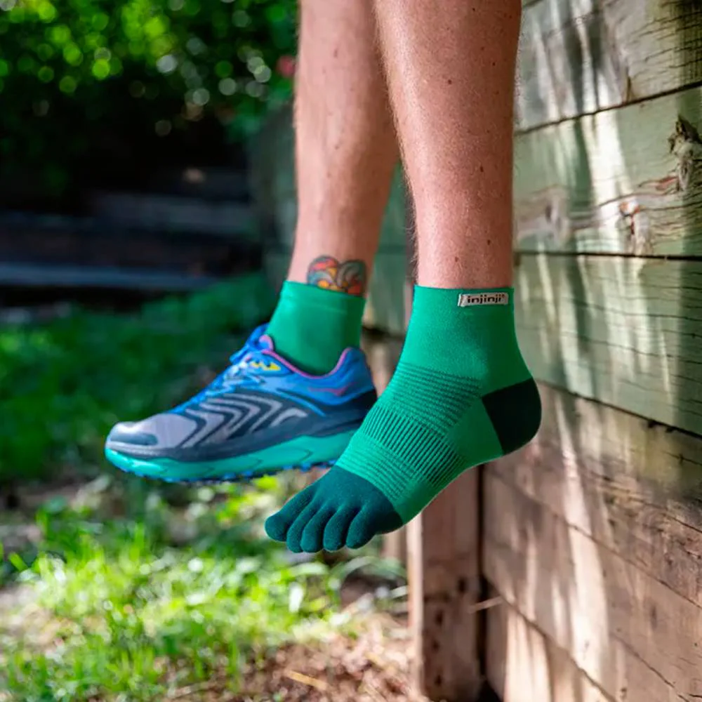 CALCETINES INJINJI RUN LIGHTWEIGHT MINI-CREW - Fern - Image 3