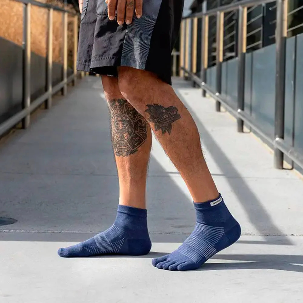 CALCETINES INJINJI RUN LIGHTWEIGHT MINI-CREW - Navy - Image 2