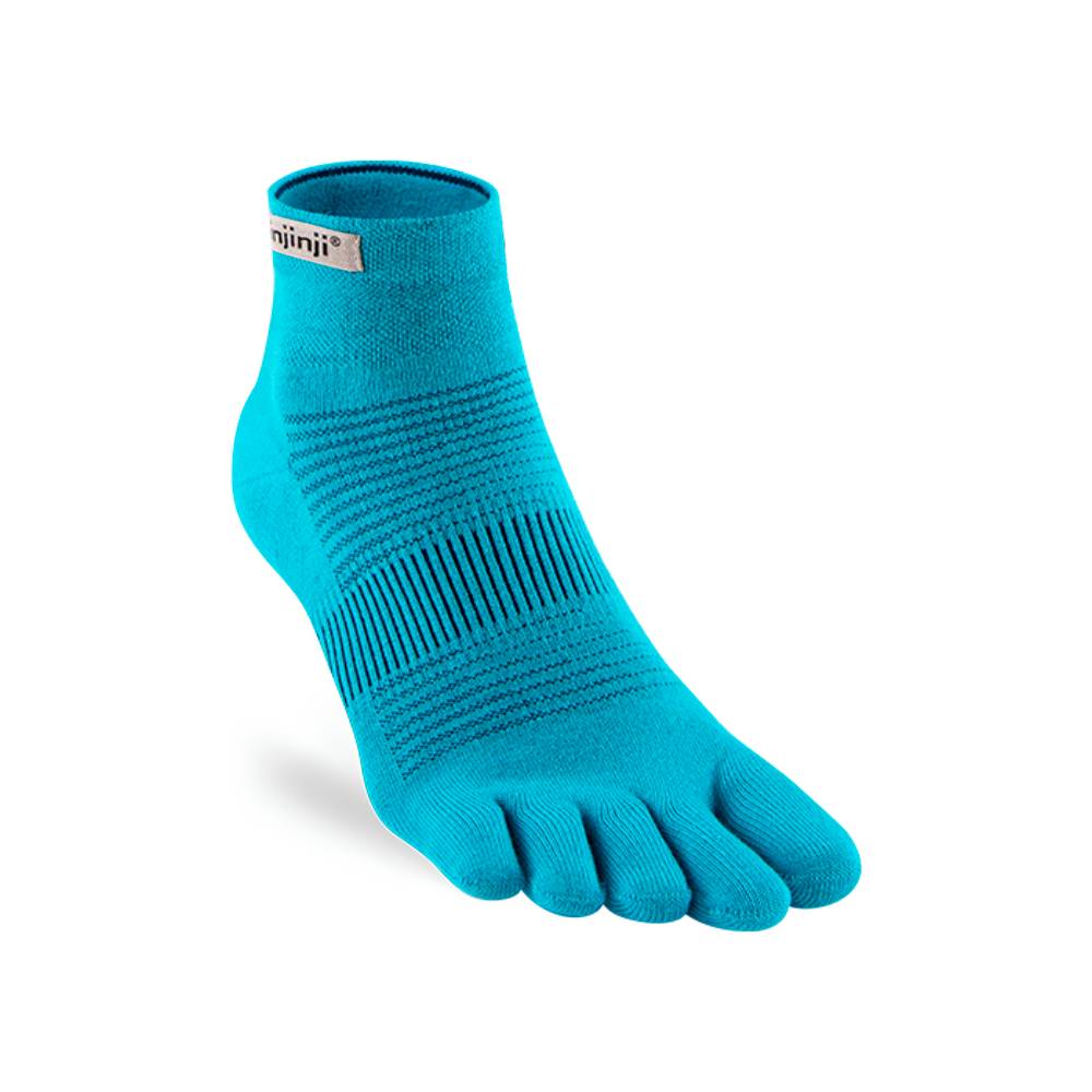 CALCETINES INJINJI RUN LIGHTWEIGHT MINI-CREW - Pacific Blue
