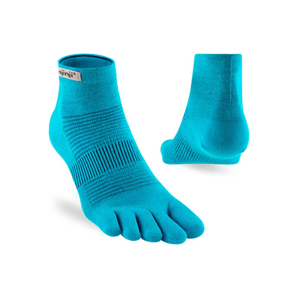 CALCETINES INJINJI RUN LIGHTWEIGHT MINI-CREW - Pacific Blue - Image 3