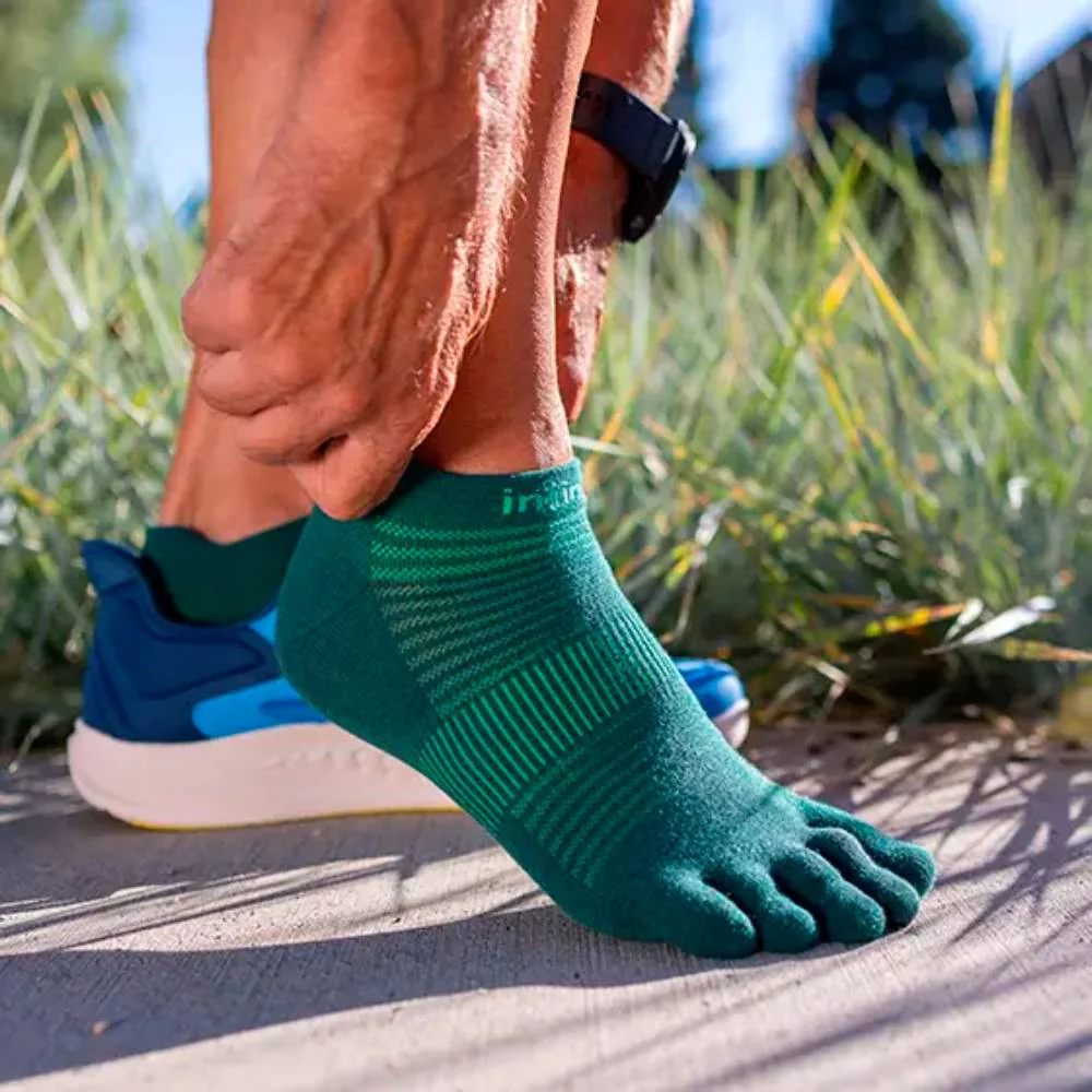 CALCETINES INJINJI RUN LIGHTWEIGHT NO-SHOW - Jade - Image 2