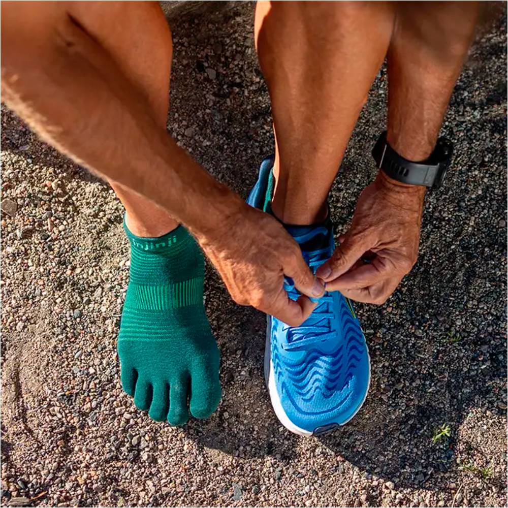 CALCETINES INJINJI RUN LIGHTWEIGHT NO-SHOW - Jade - Image 4