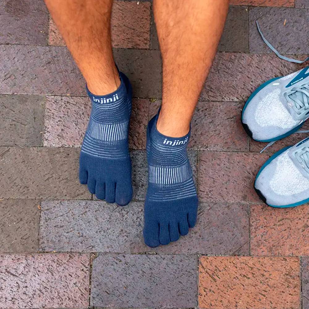CALCETINES INJINJI RUN LIGHTWEIGHT NO-SHOW - Navy - Image 2