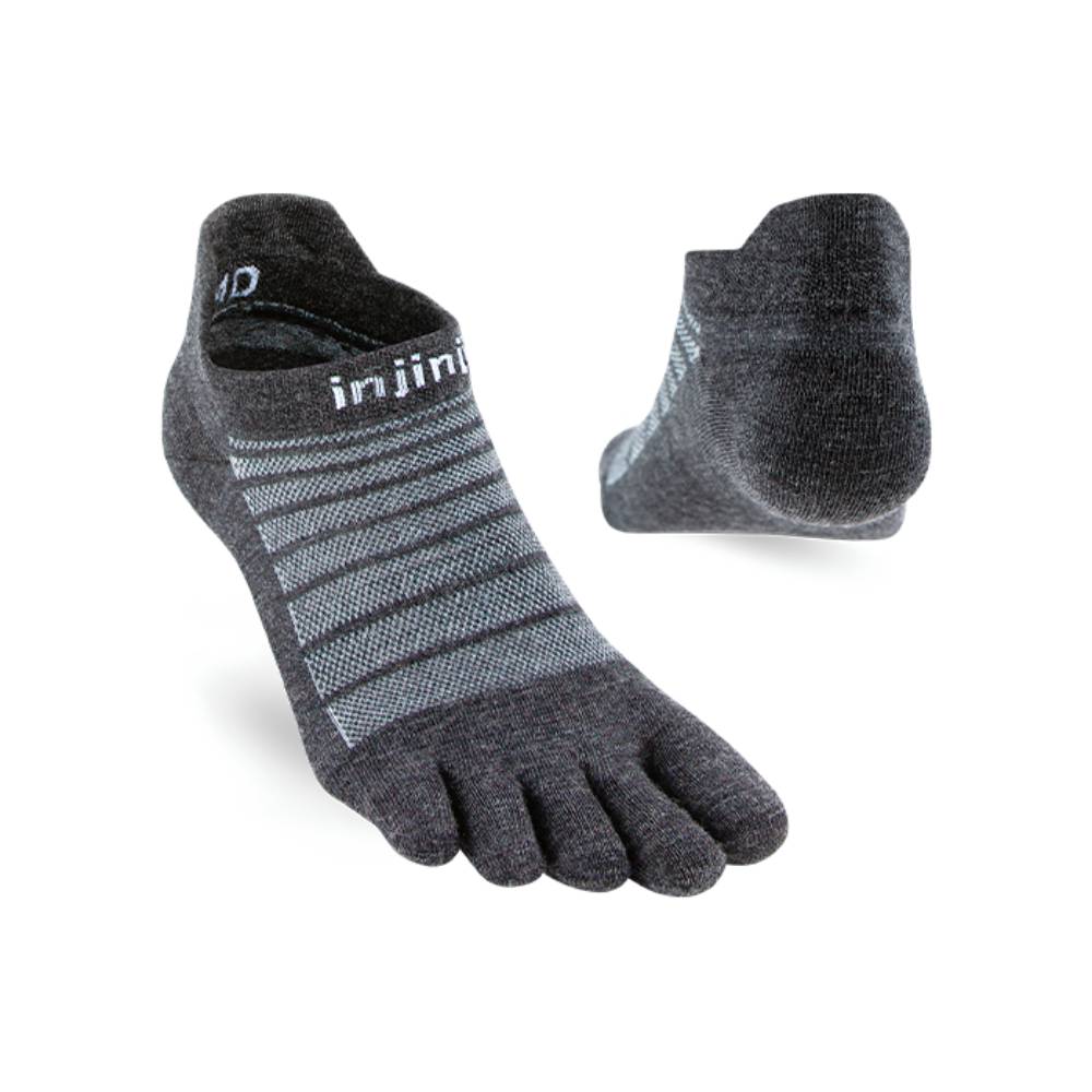 CALCETINES INJINJI RUN LIGHTWEIGHT NO-SHOW WOOL - Image 2