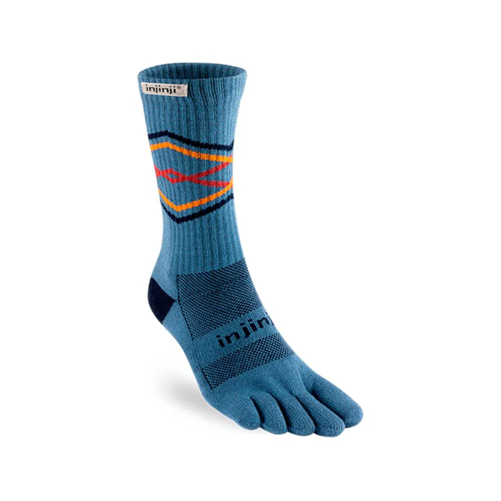 CALCETINES INJINJI TRAIL MIDWEIGHT CREW - Lake