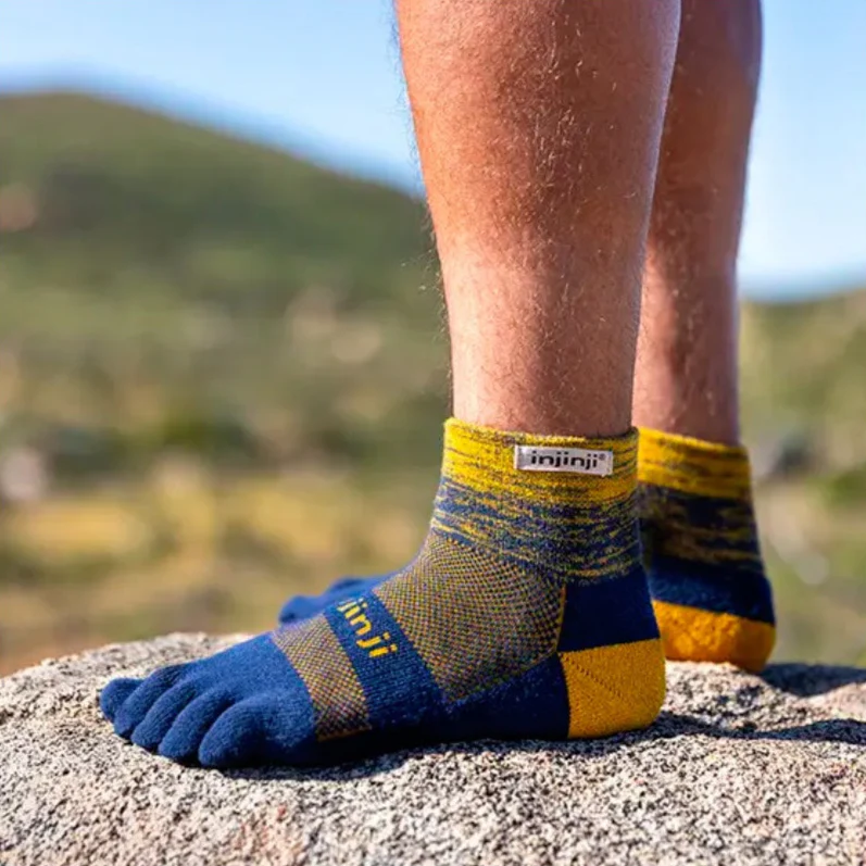 CALCETINES INJINJI TRAIL MIDWEIGHT MINI-CREW - Moonlit - Image 2