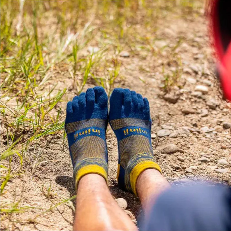 CALCETINES INJINJI TRAIL MIDWEIGHT MINI-CREW - Moonlit - Image 4
