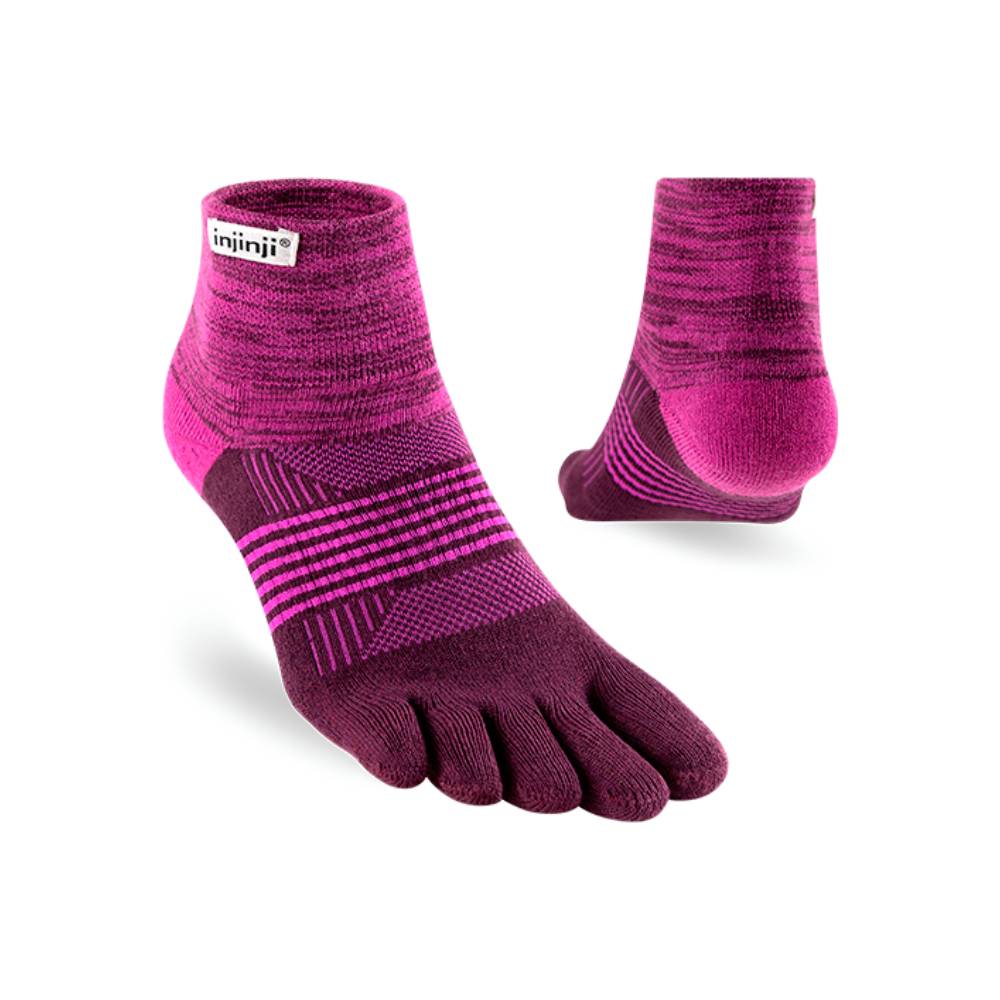 CALCETINES INJINJI TRAIL MIDWEIGHT MINI-CREW MUJER - Violet - Image 3