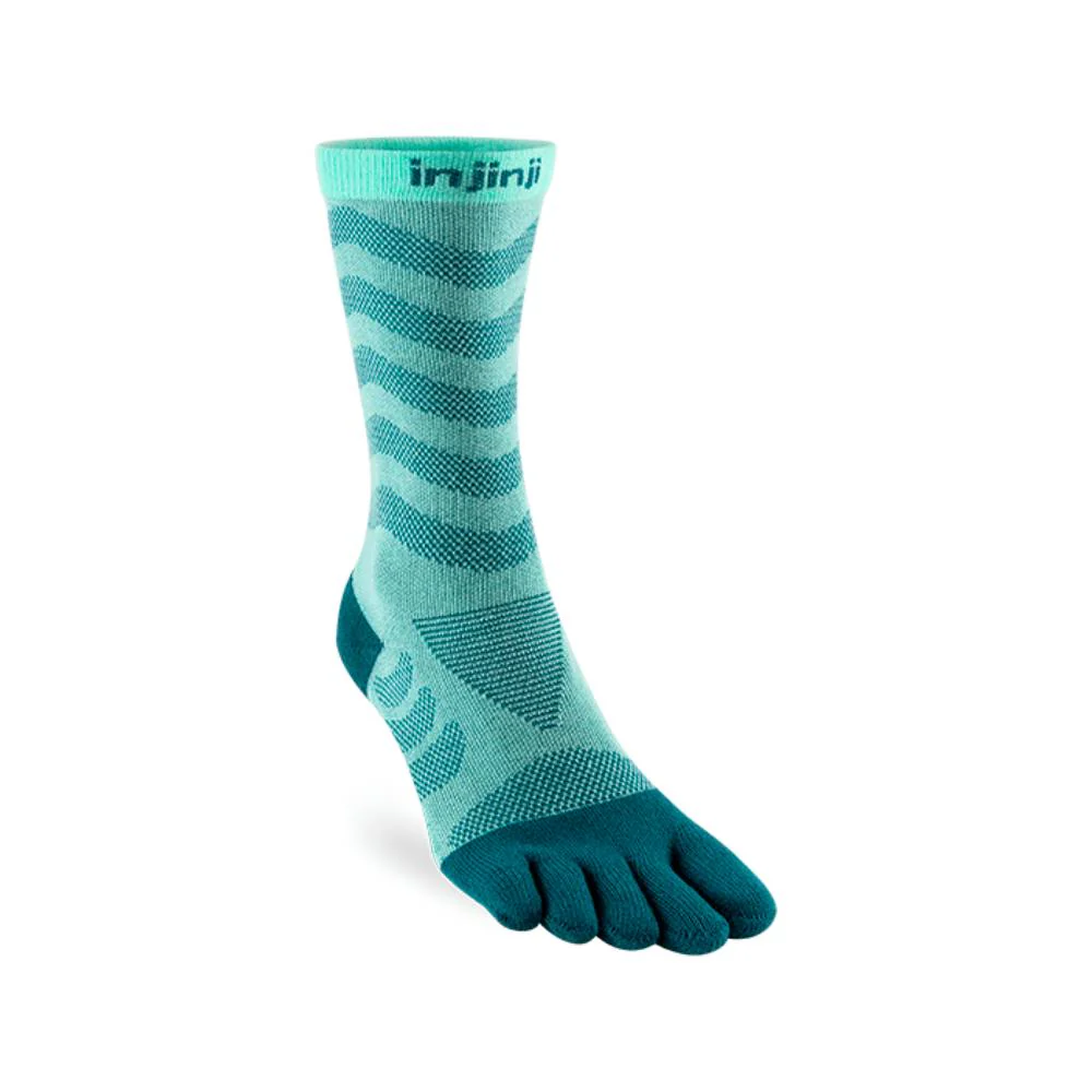 CALCETINES INJINJI ULTRA RUN CREW MUJER - Glacier