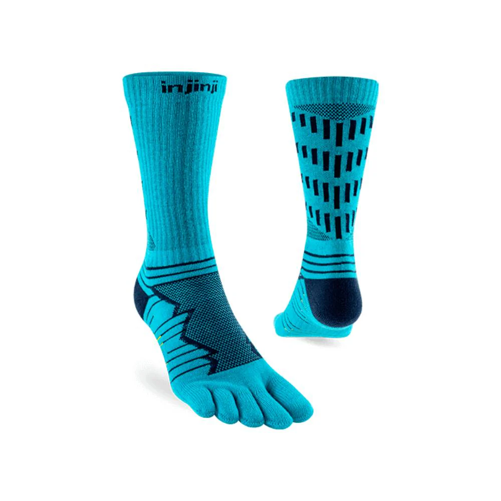 CALCETINES INJINJI ULTRA RUN CREW - Pacific Blue - Image 3