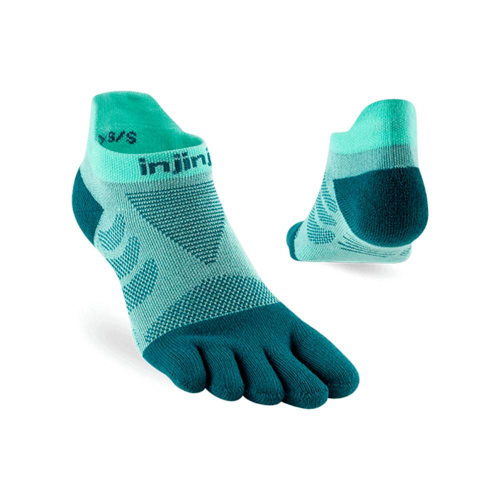 CALCETINES INJINJI ULTRA RUN NO-SHOW MUJER - Glacier - Image 2