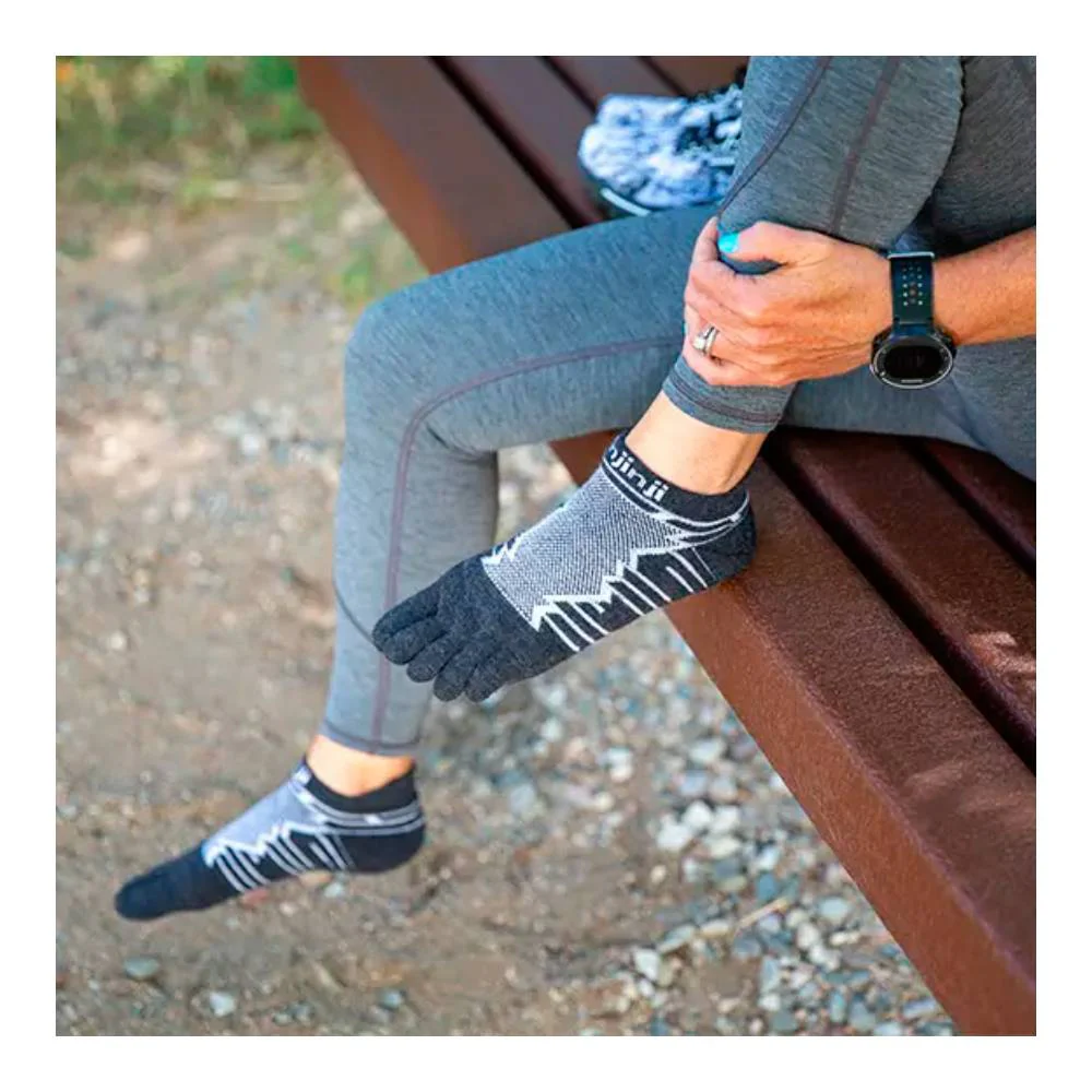CALCETINES INJINJI ULTRA RUN NO-SHOW WOOL - Image 4