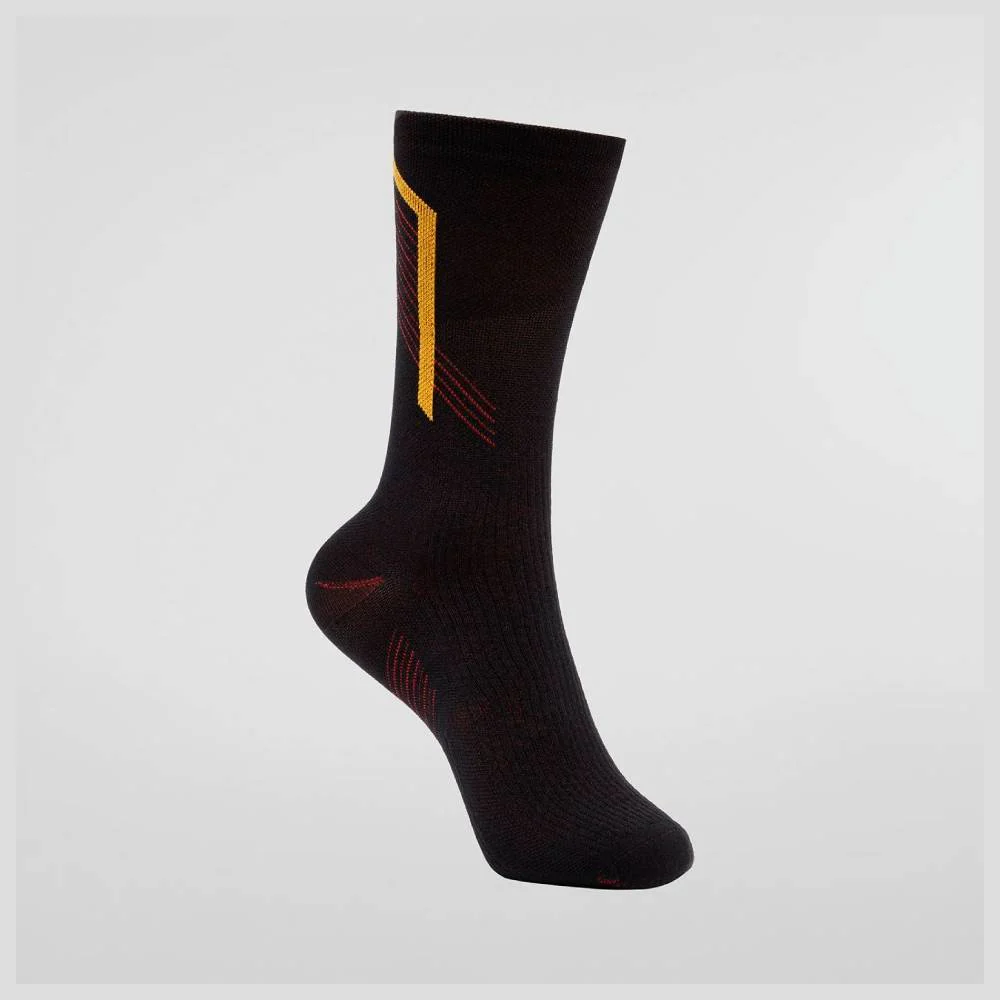 CALCETINES LA SPORTIVA FLOW TRAIL - Black / Yellow