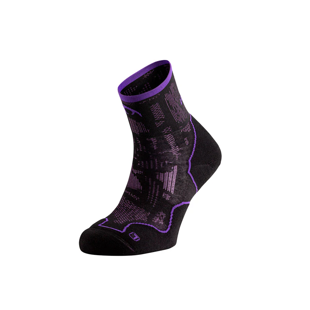 CALCETINES LURBEL DESAFÍO BLUR FOUR - Negro / Violeta
