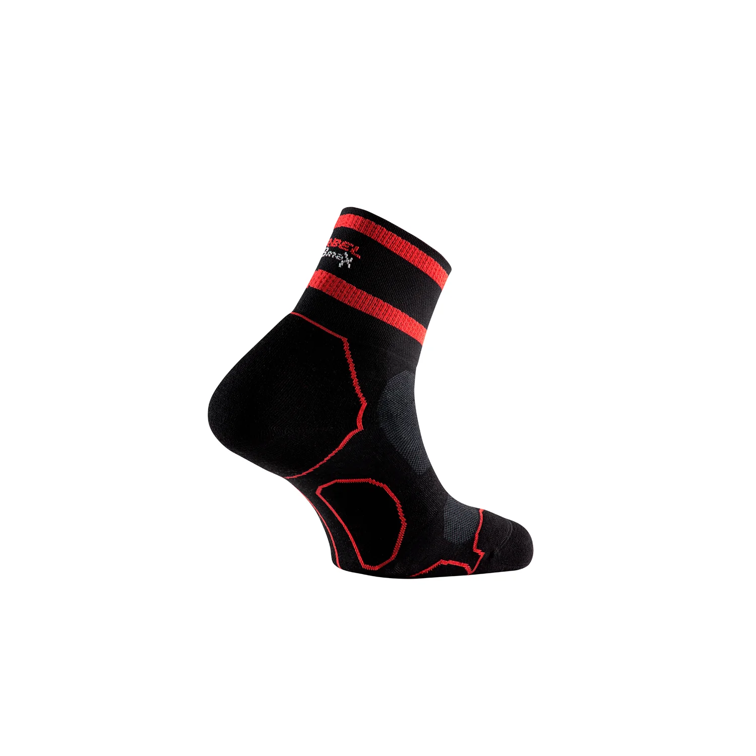 CALCETINES LURBEL DESAFÍO SPIRIT FOUR - Negro / Rojo - Image 2