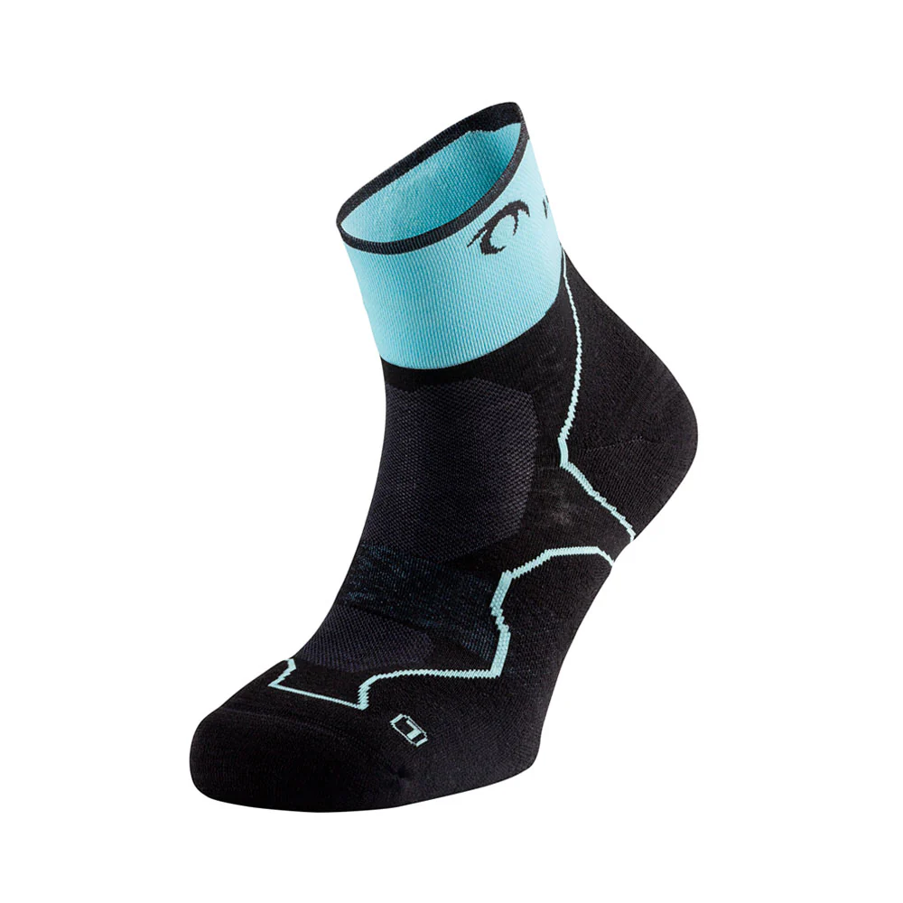CALCETINES LURBEL DESAFÍO THREE - Negro / Azul Costa