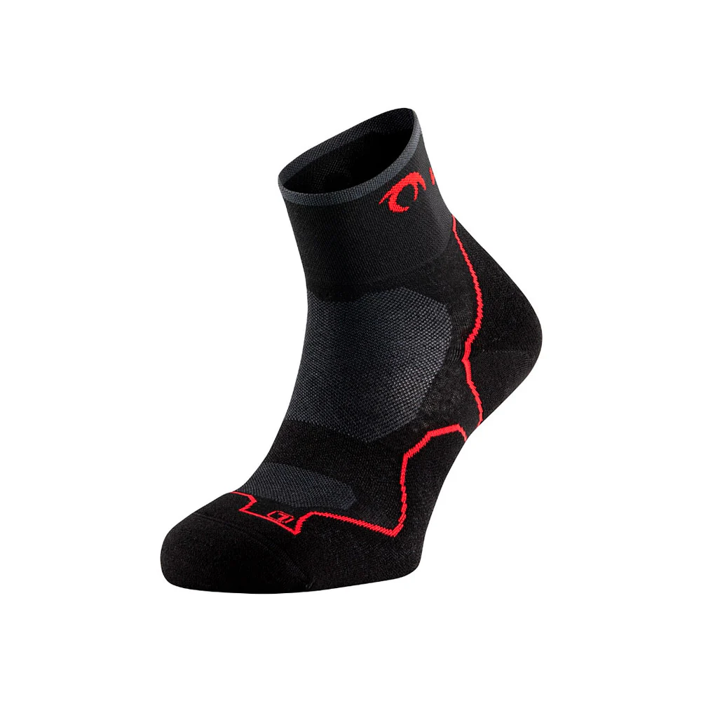 CALCETINES LURBEL DESAFÍO THREE - Negro / Rojo