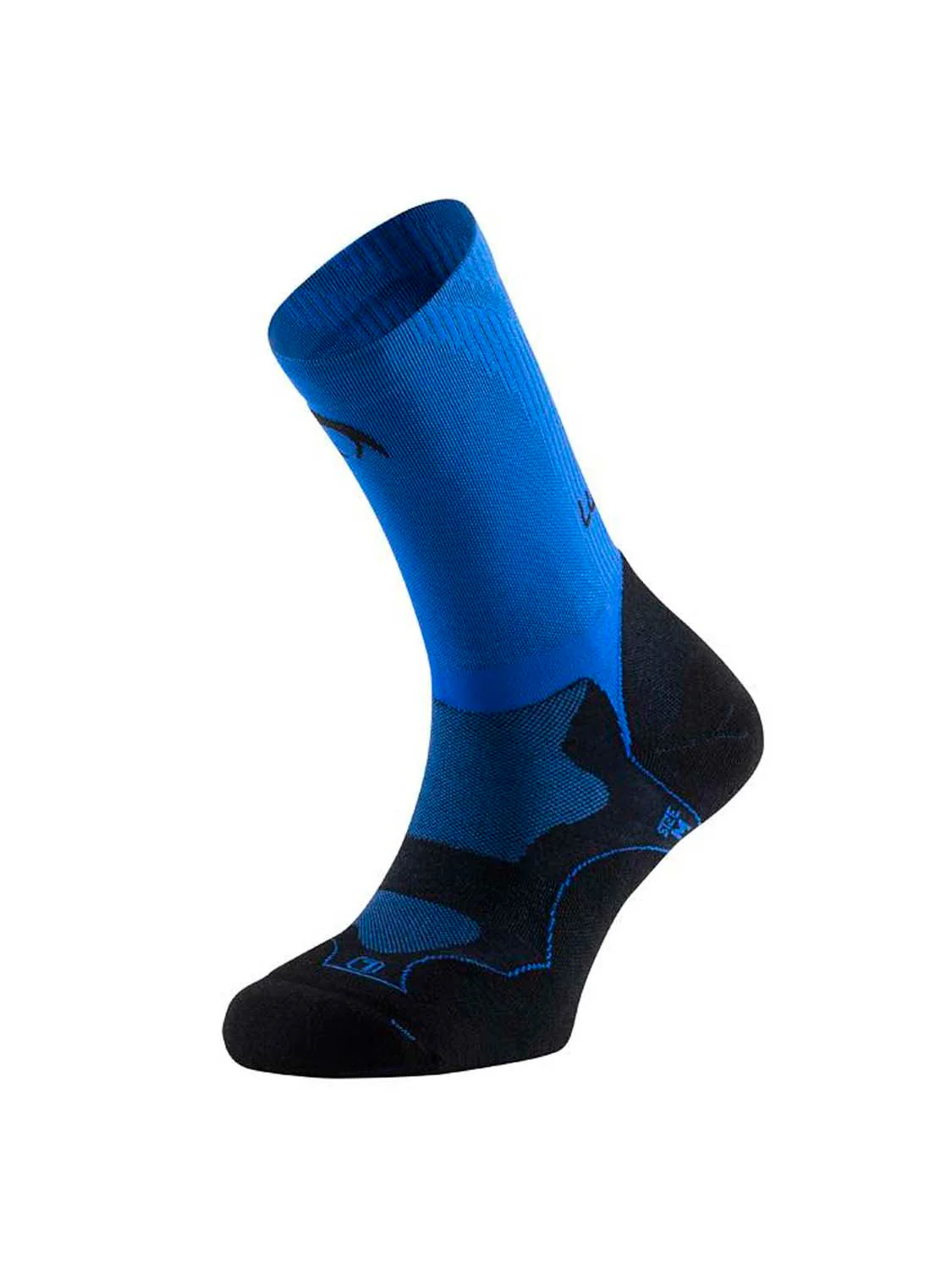 CALCETINES LURBEL GRAVITY - Negro / Azul Royal