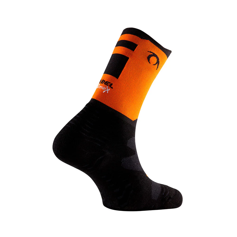 CALCETINES LURBEL RISE FIVE - Negro / Naranja - Image 2