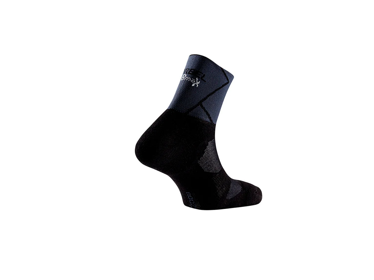 CALCETINES LURBEL TRACK FOUR - Negro / Gris Marengo - Image 2