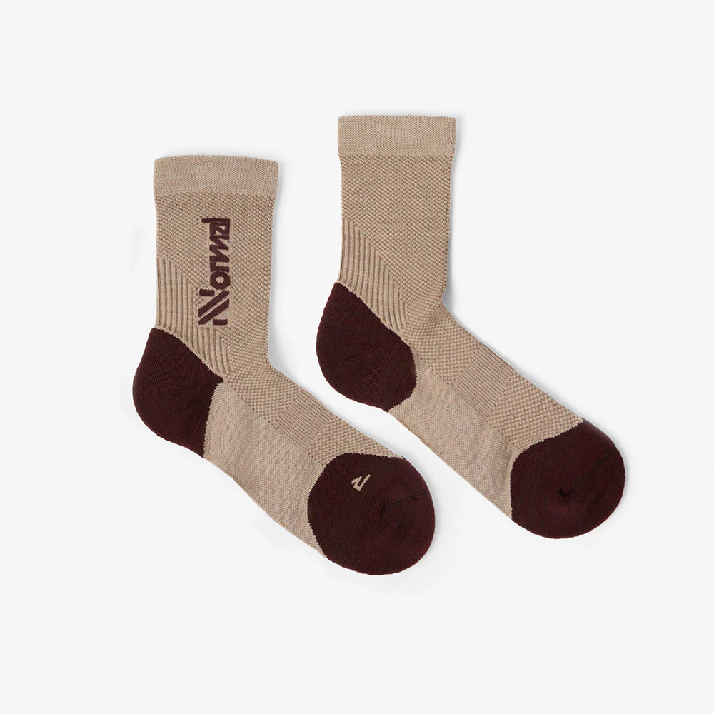 CALCETINES NNORMAL MERINO - Beige