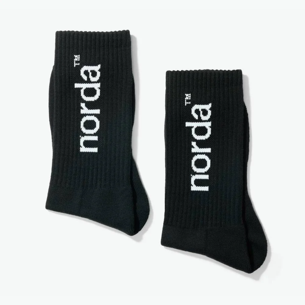 CALCETINES NORDA RETRO SOCK - Black - Image 2