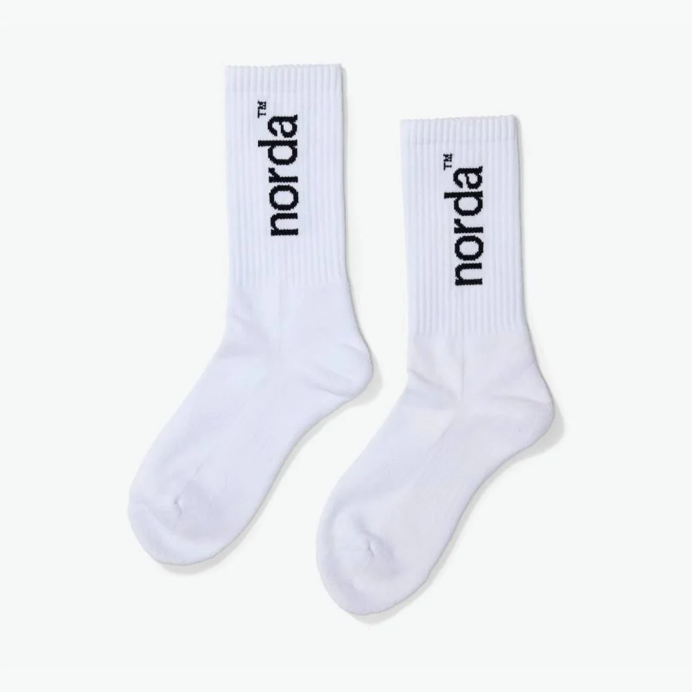 CALCETINES NORDA RETRO SOCK - White