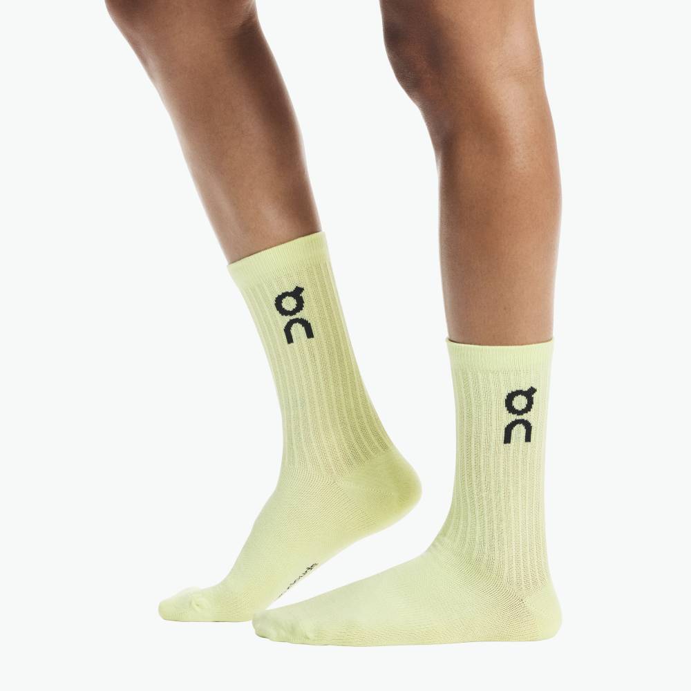 CALCETINES ON LOGO SOCK HIGH - Lemonade / Tin - Image 2