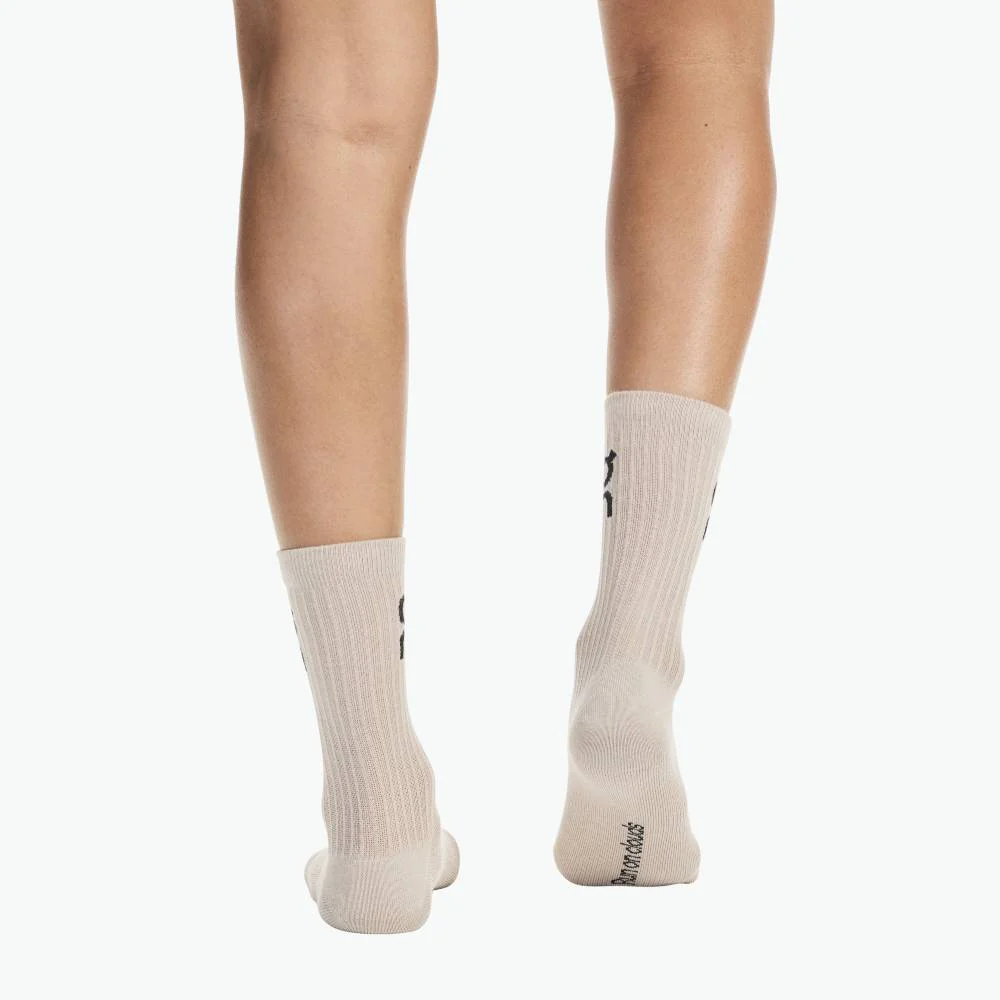 CALCETINES ON LOGO SOCK HIGH - Lemonade / Tin - Image 4