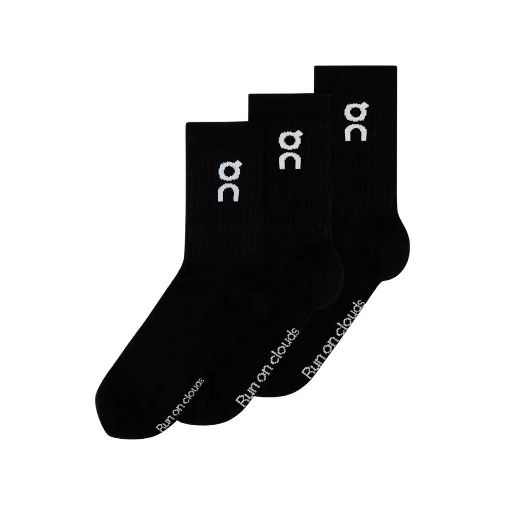 CALCETINES ON LOGO SOCK HIGH - Negro
