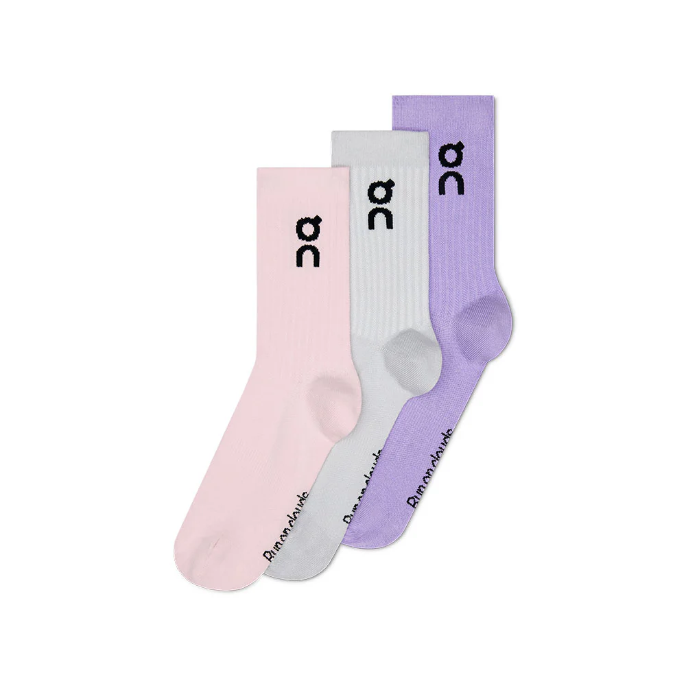 CALCETINES ON LOGO SOCK HIGH - Orchid / Bloom