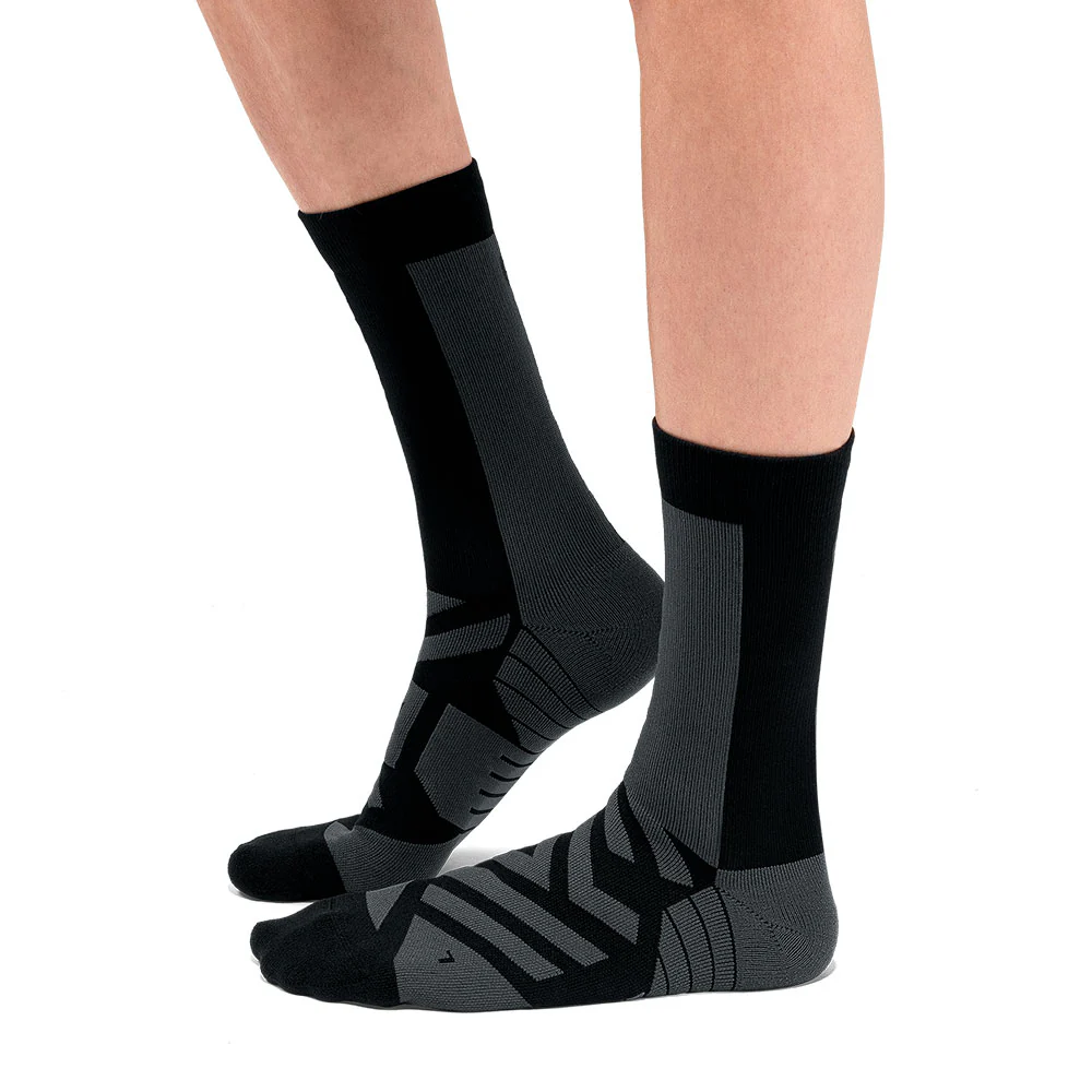 CALCETINES ON PERFORMANCE HIGH - Black / Shadow