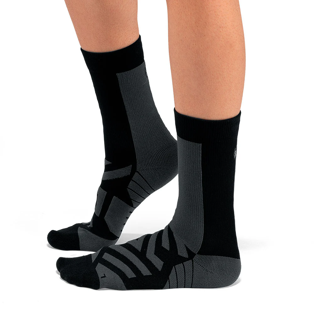 CALCETINES ON PERFORMANCE HIGH MUJER - Black / Shadow