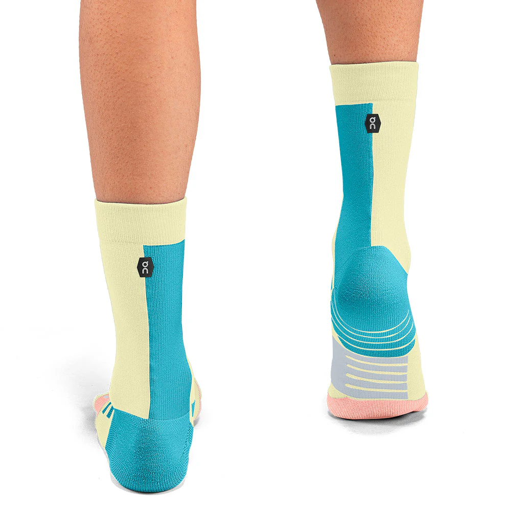 CALCETINES ON PERFORMANCE HIGH MUJER - Hay / Rose - Image 2
