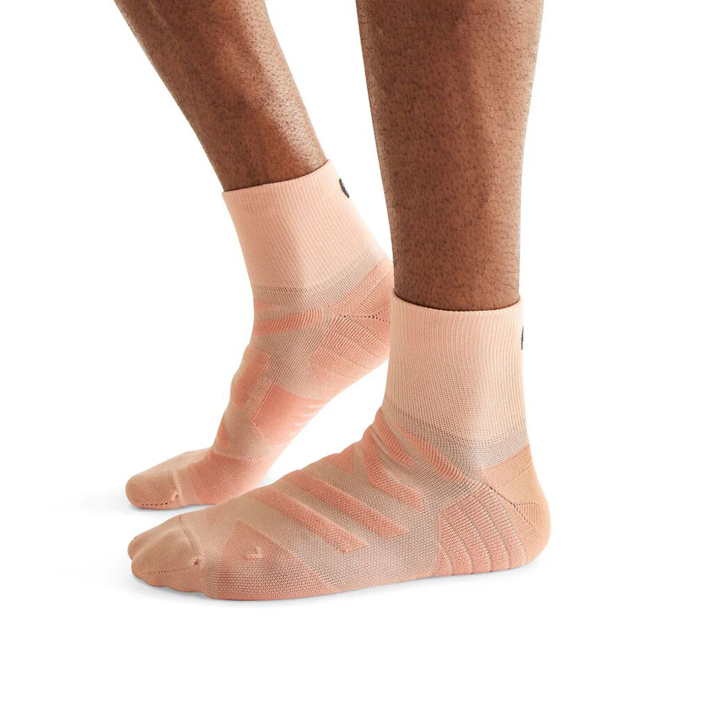 CALCETINES ON PERFORMANCE MID - Rose / Flamingo