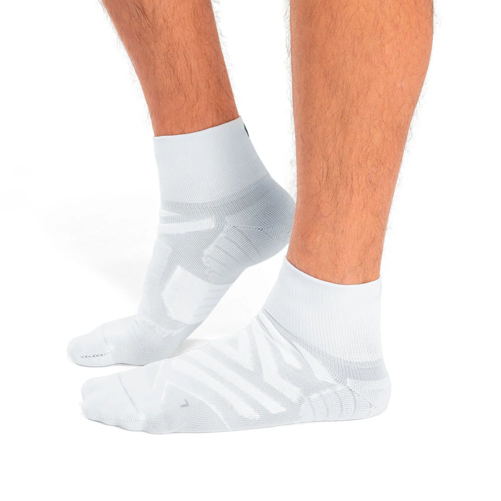CALCETINES ON PERFORMANCE MID - White / Ivory