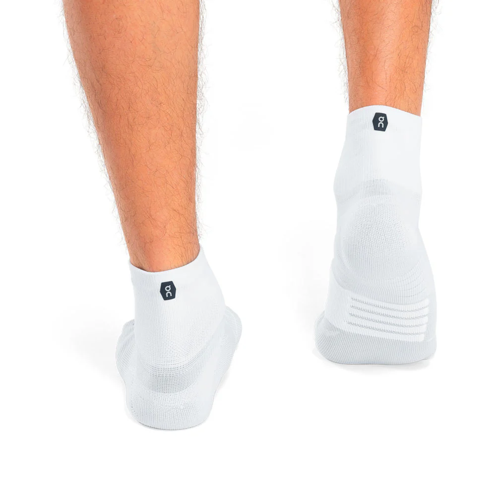 CALCETINES ON PERFORMANCE MID - White / Ivory - Image 3