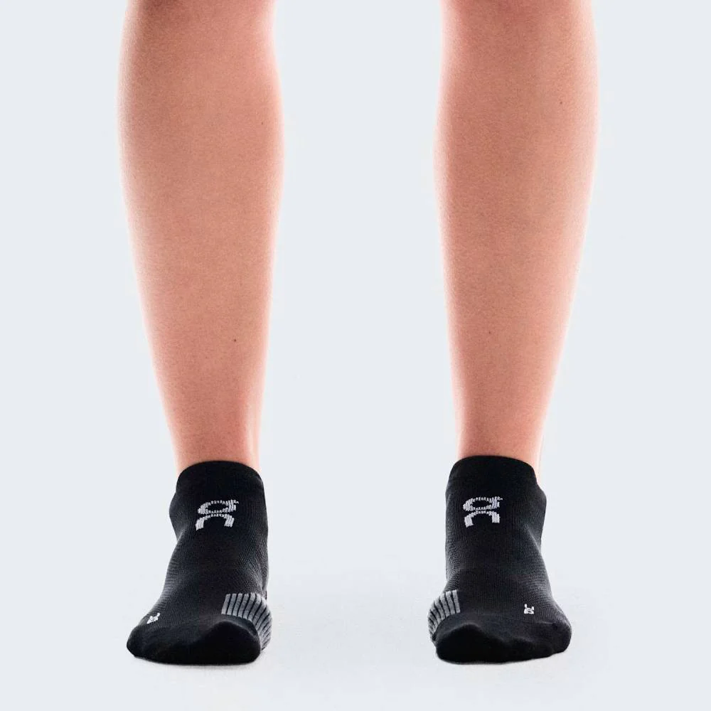 CALCETINES ON PERFORMANCE RUN LOW - Black / Eclipse - Image 2