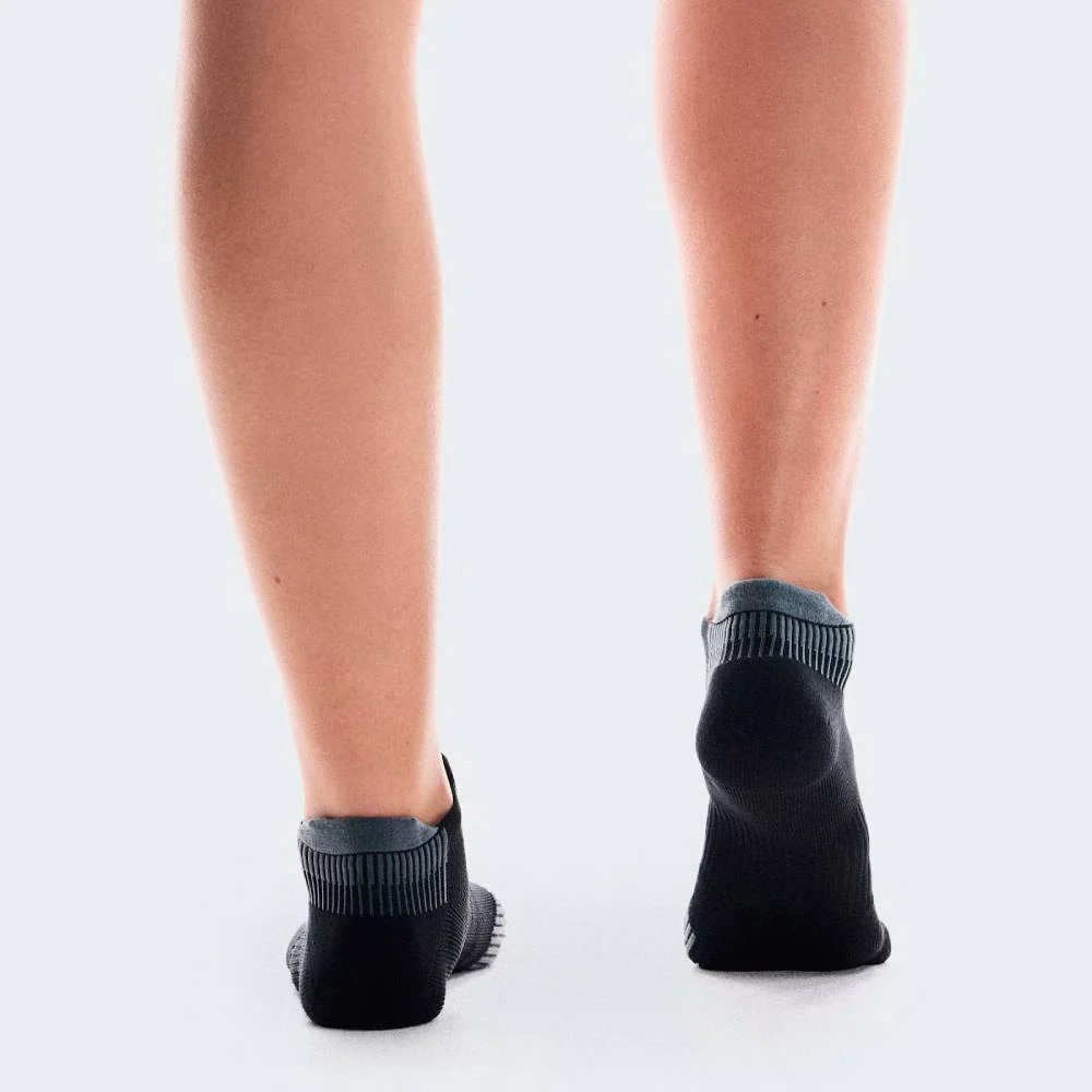 CALCETINES ON PERFORMANCE RUN LOW - Black / Eclipse - Image 3