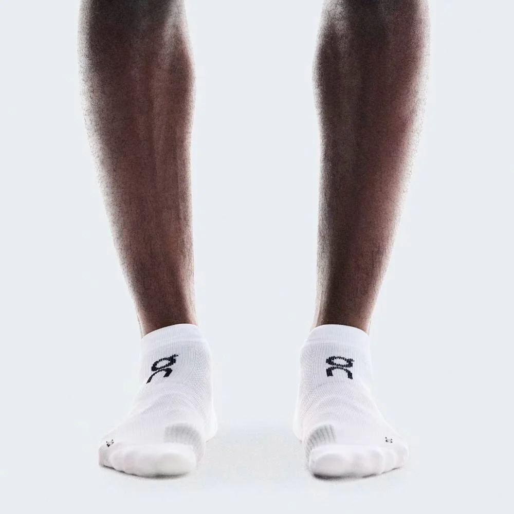 CALCETINES ON PERFORMANCE RUN LOW - White / Glacier - Image 2