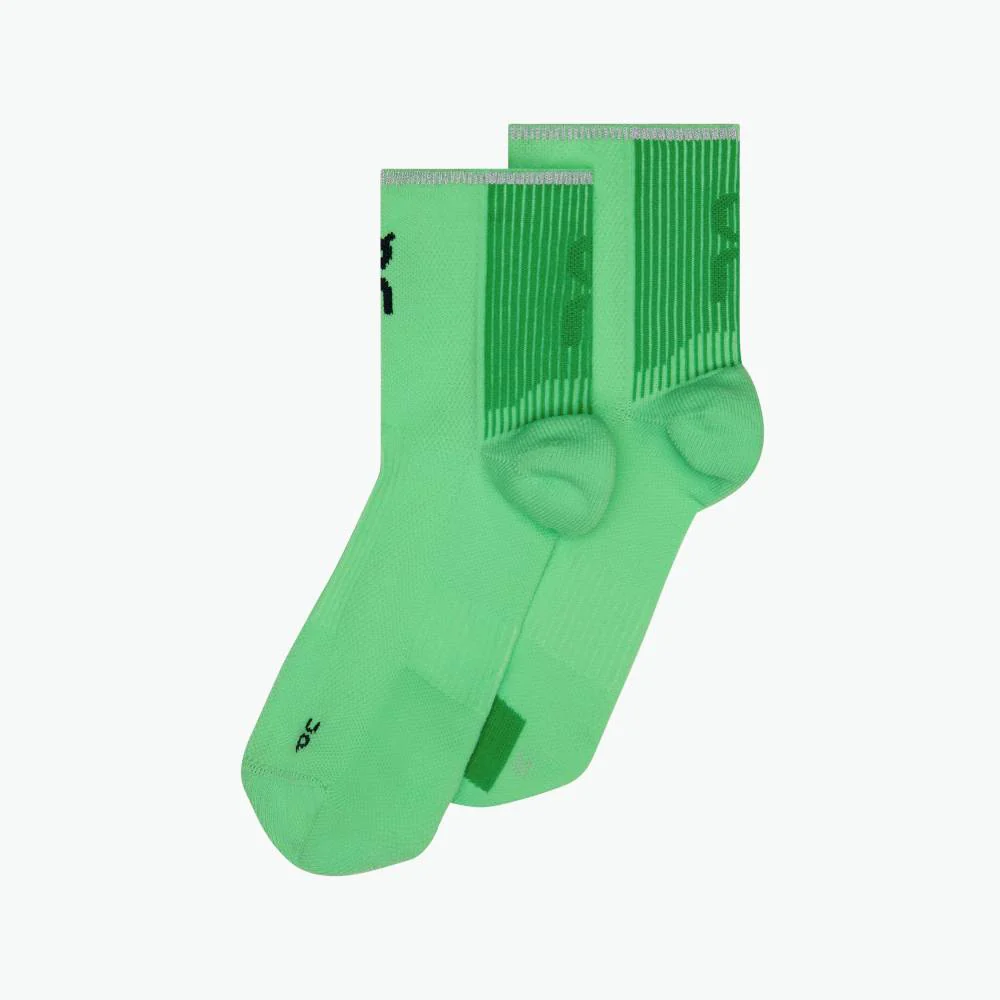 CALCETINES ON PERFORMANCE RUN MID - Honeydew / Parsley - Image 4