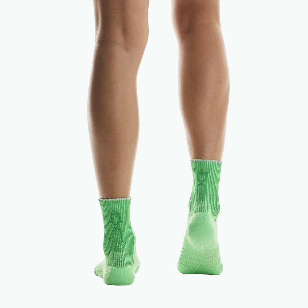 CALCETINES ON PERFORMANCE RUN MID - Honeydew / Parsley - Image 5
