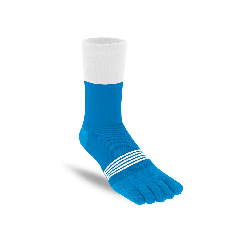 CALCETINES OS2O LIGHTWEIGHT TOESOCKS - Azul / Blanco