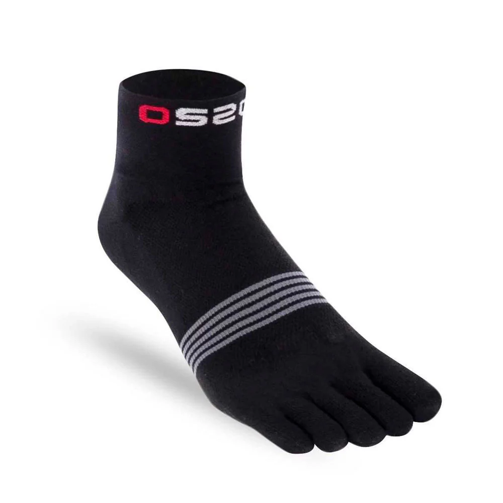 CALCETINES OS2O TRAIL RUNNING TOESOCKS - Negro