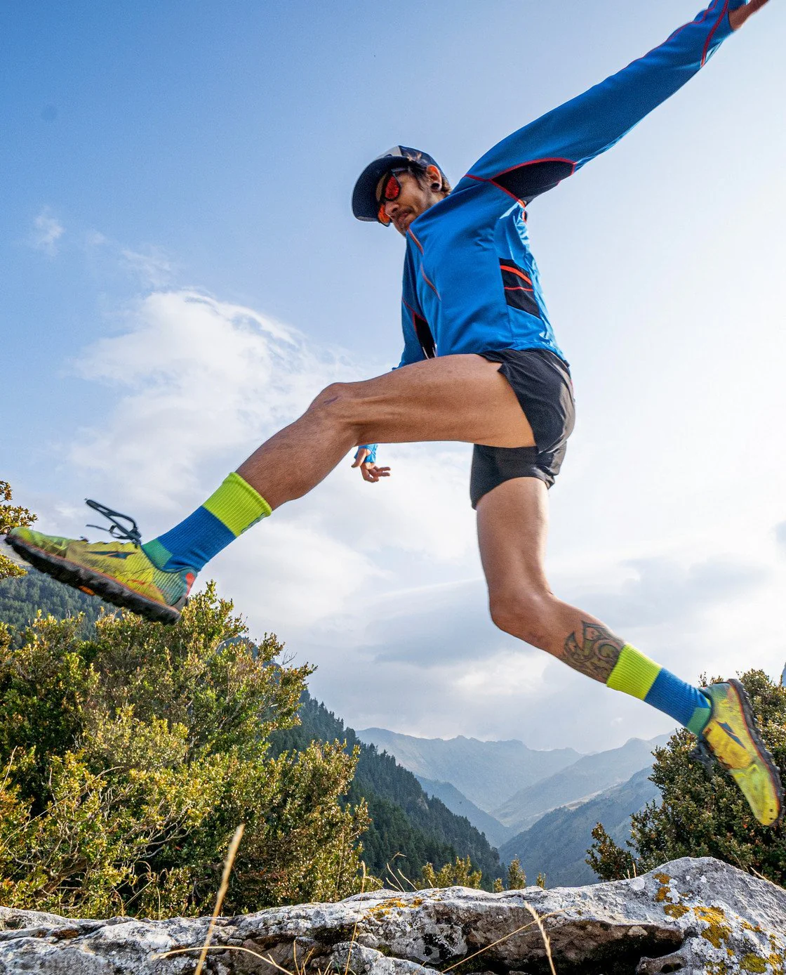CALCETINES OS2O ULTRA TOESOCKS - Azul Lima - Image 3