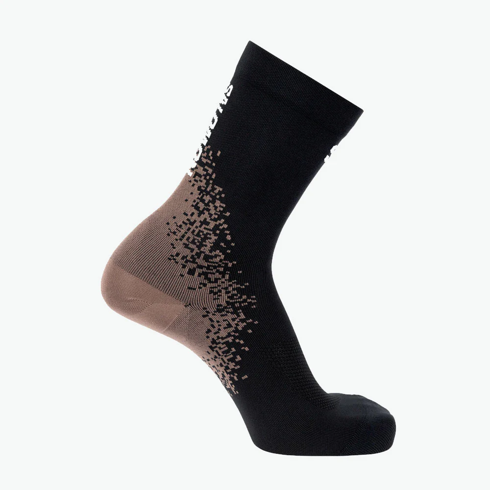 CALCETINES SALOMON GRVL CREW - Iron / Vanilla Ice Sa
