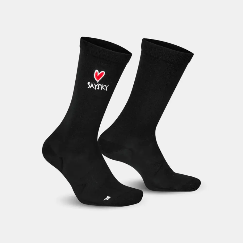 CALCETINES SAYSKY COMBAT HIGH SOCKS - Black Heart