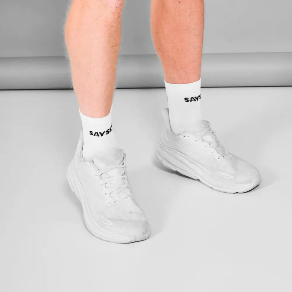 CALCETINES SAYSKY COMBAT QUARTER SOCKS - White - Image 3