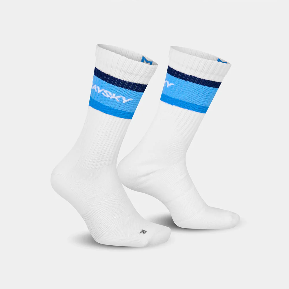 CALCETINES SAYSKY PACE HIGH - Blue / White