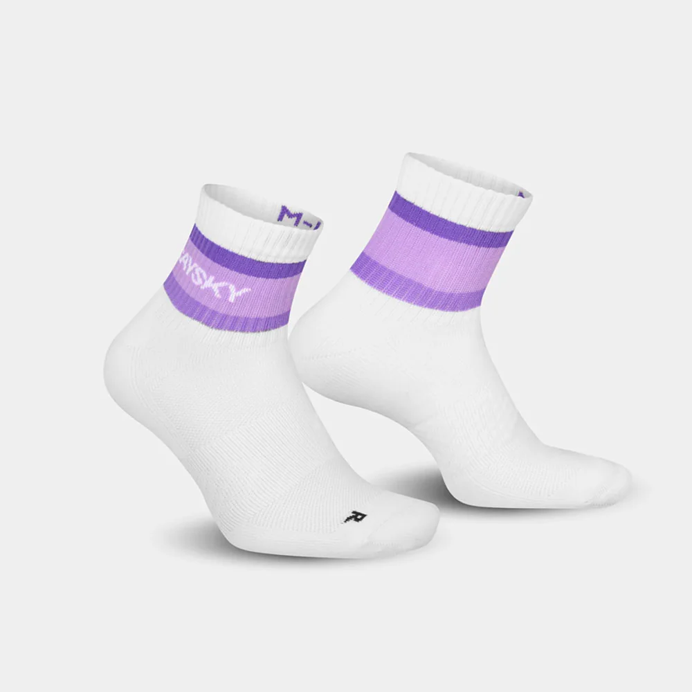 CALCETINES SAYSKY PACE QUARTER - Purple